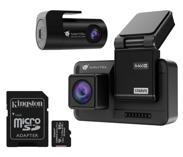 Navitel R460 Dual 2K/2"/160 + karta 64GB - 1362166 - zdjęcie